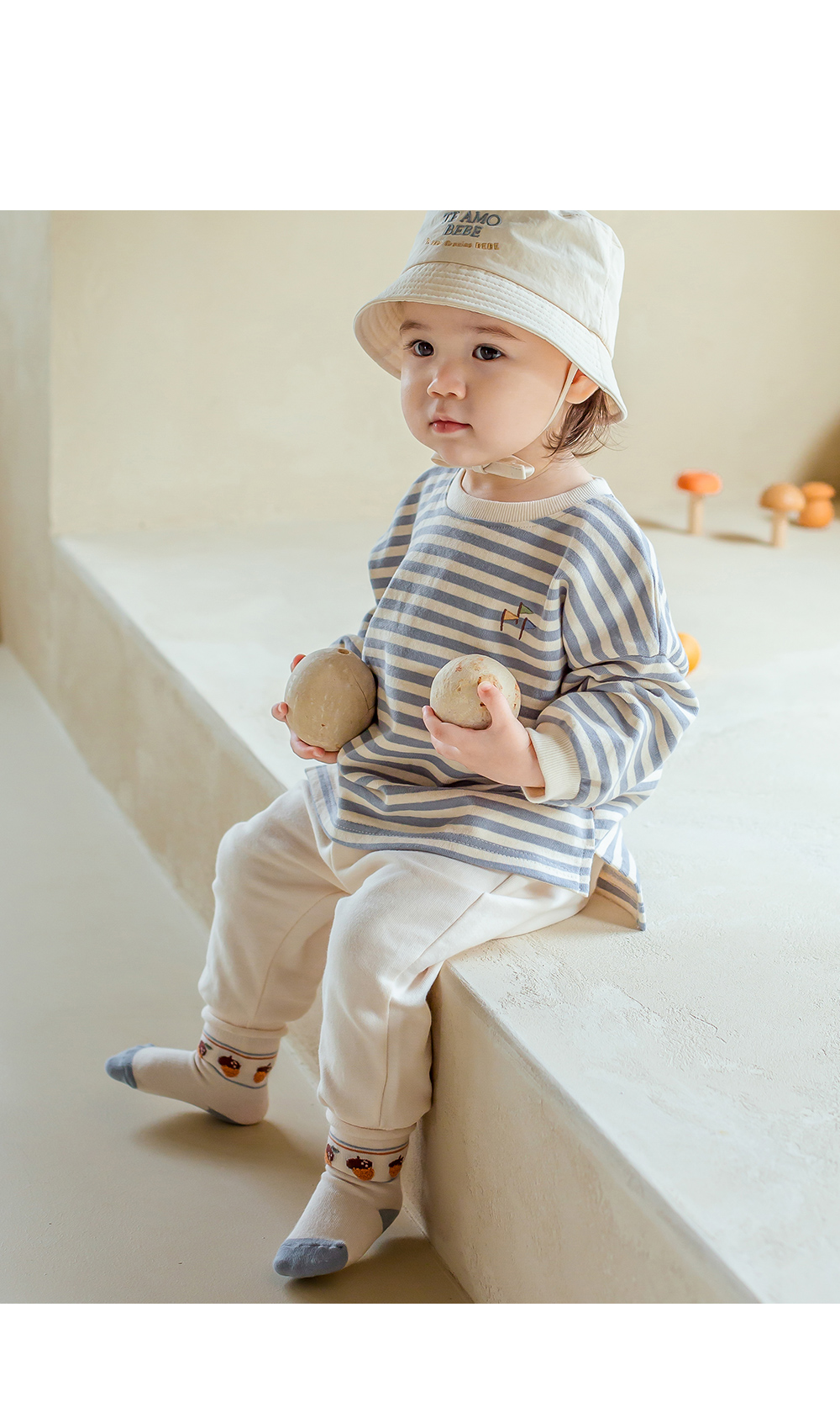 Tibo rolling baby socks