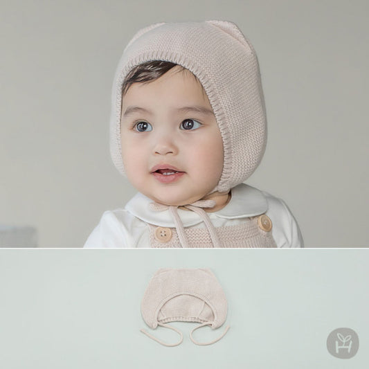 Titi knit baby bonnet