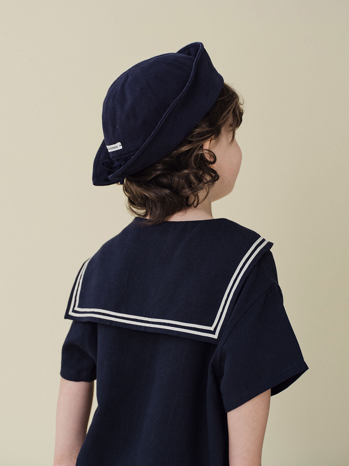 Marine Linen Shirt - Navy