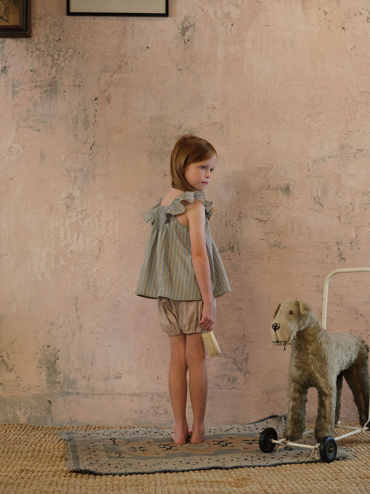 Cherish Smocking Frill Blouse