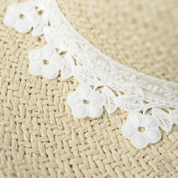 Becky Baby Straw Sun Hat