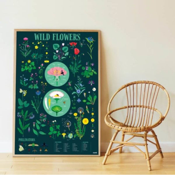 Poppik - Stickers poster BOTANY