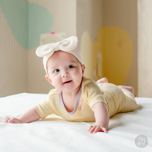 Smile comfy belly baby lounge wear