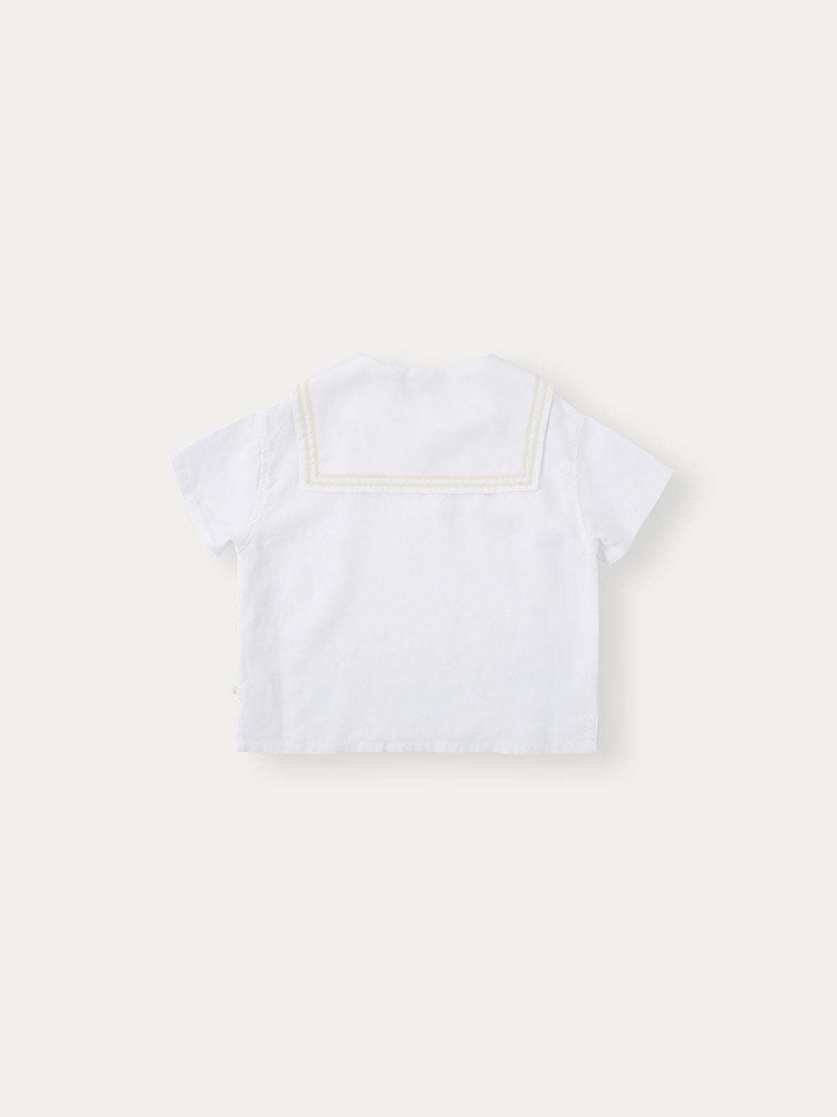 Marine Linen Shirt - Ivory