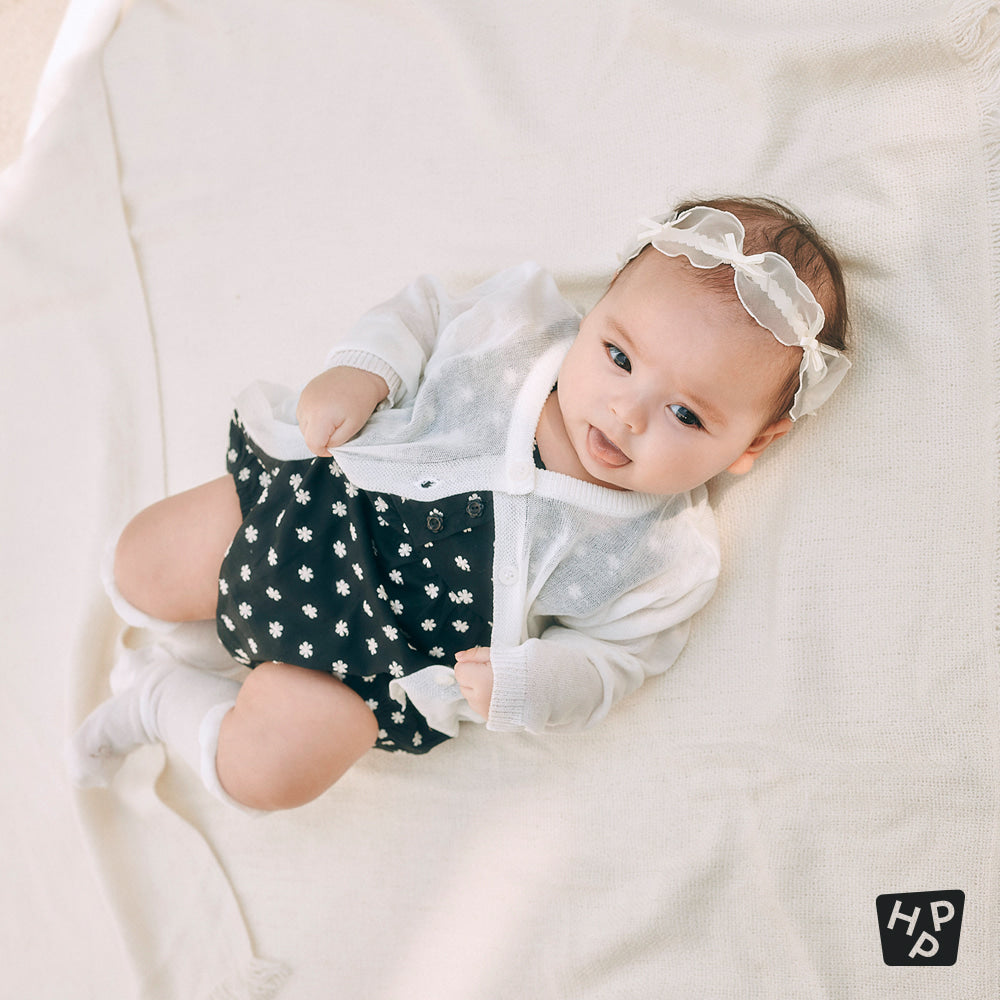 Mine Knit baby cardigan