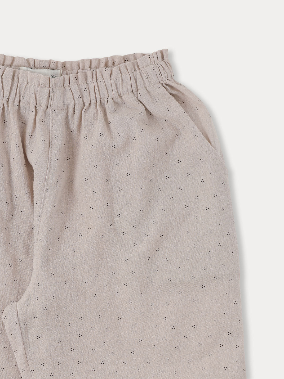 Calm Dot Frill PT - Milky cocoa