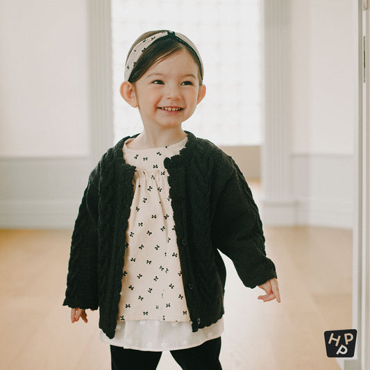 Modi knit baby cardigan