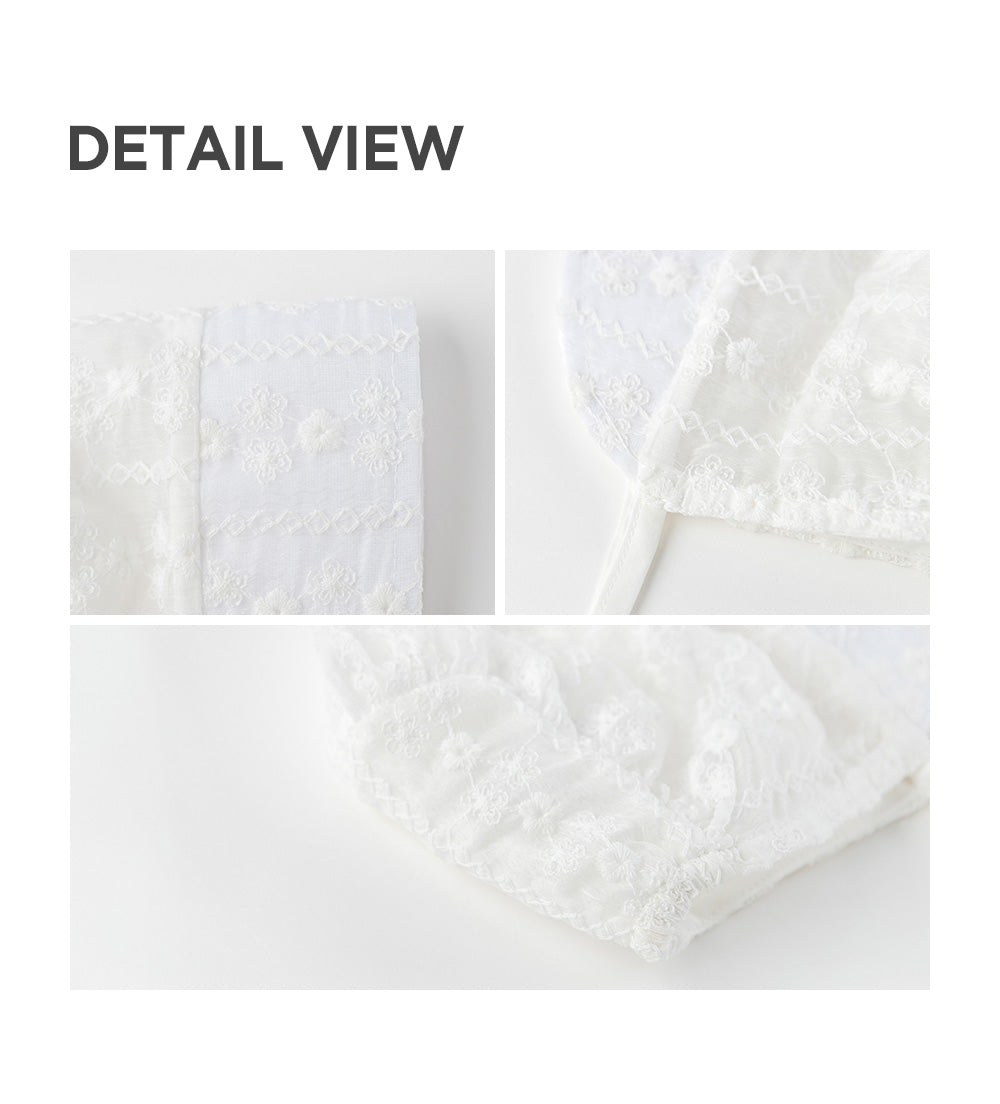 ESTELL Lace Baby Bonnet
