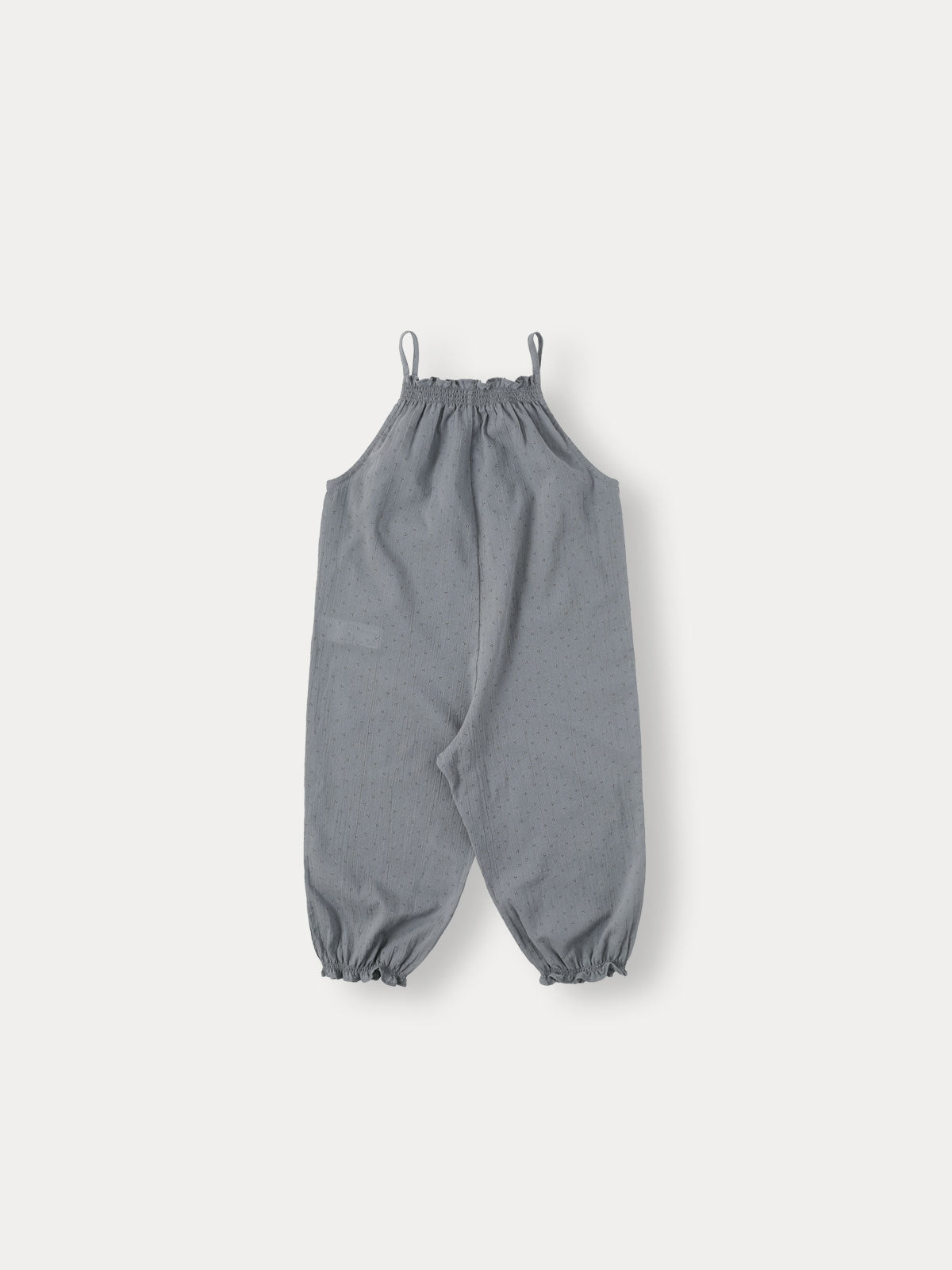 Calm Dot Jumpsuit - Grayish Blue