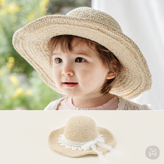 Becky Baby Straw Sun Hat
