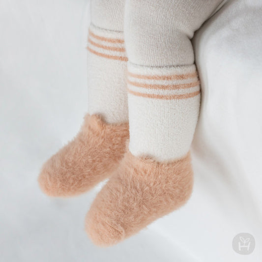 Frida winter baby boat socks set