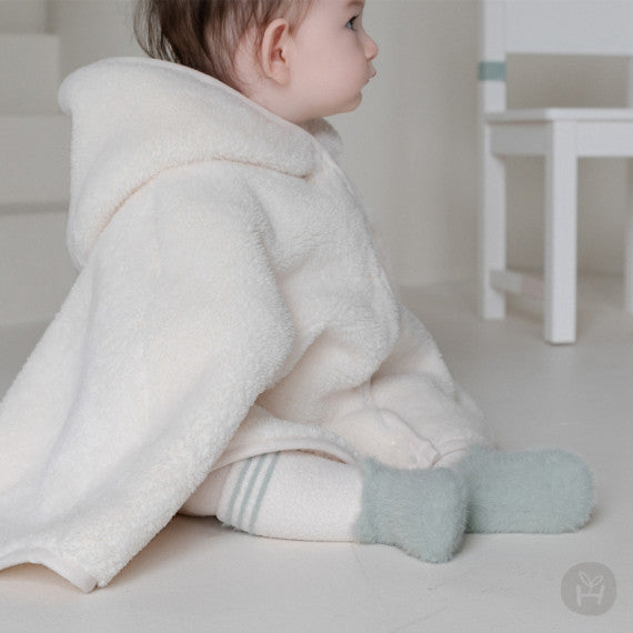 Frida winter baby boat socks set