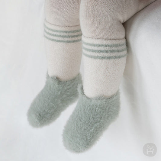 Frida winter baby boat socks set
