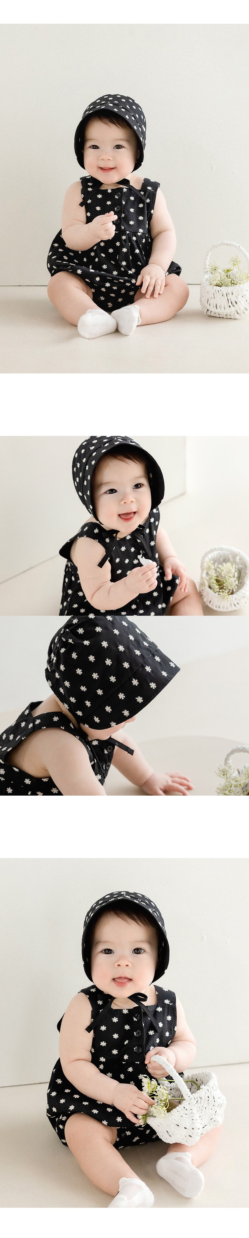 Fruity baby bonnet