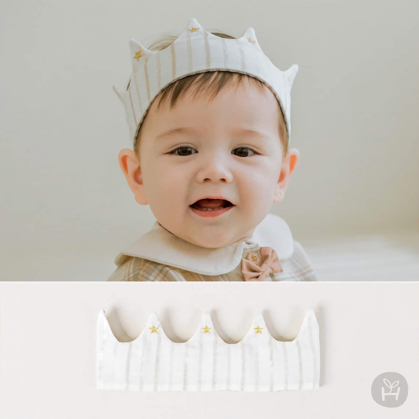Androw crown baby hairband