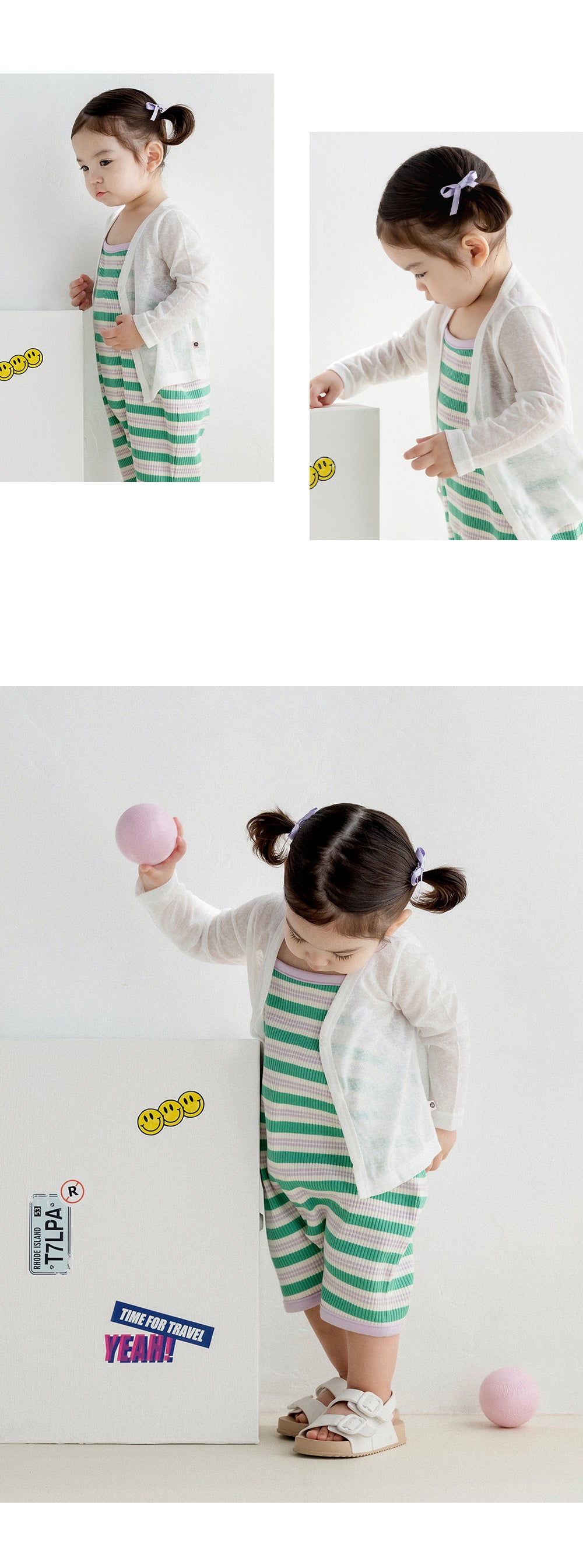 Greta baby play suit