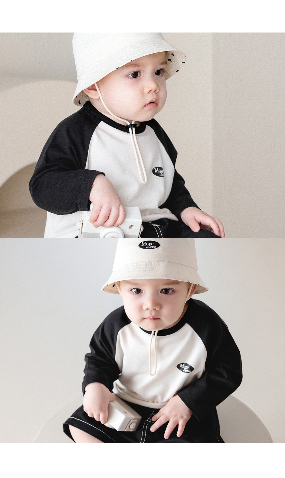 Hayo raglan baby long sleeve
