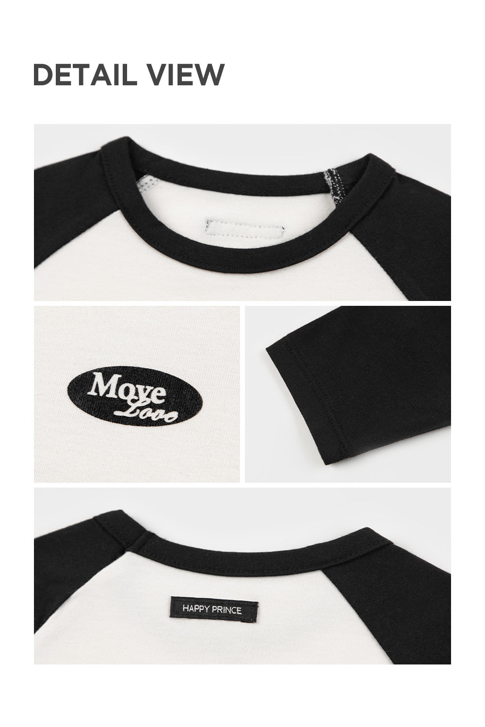 Hayo raglan baby long sleeve