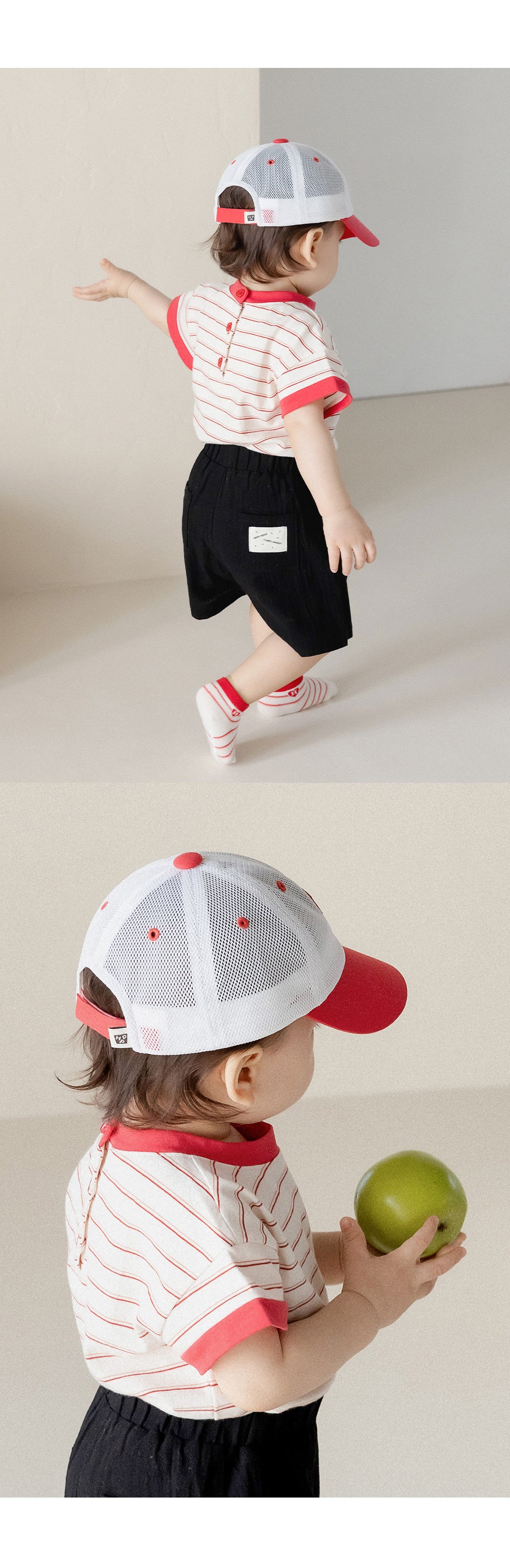 HPP all mesh baby ball cap