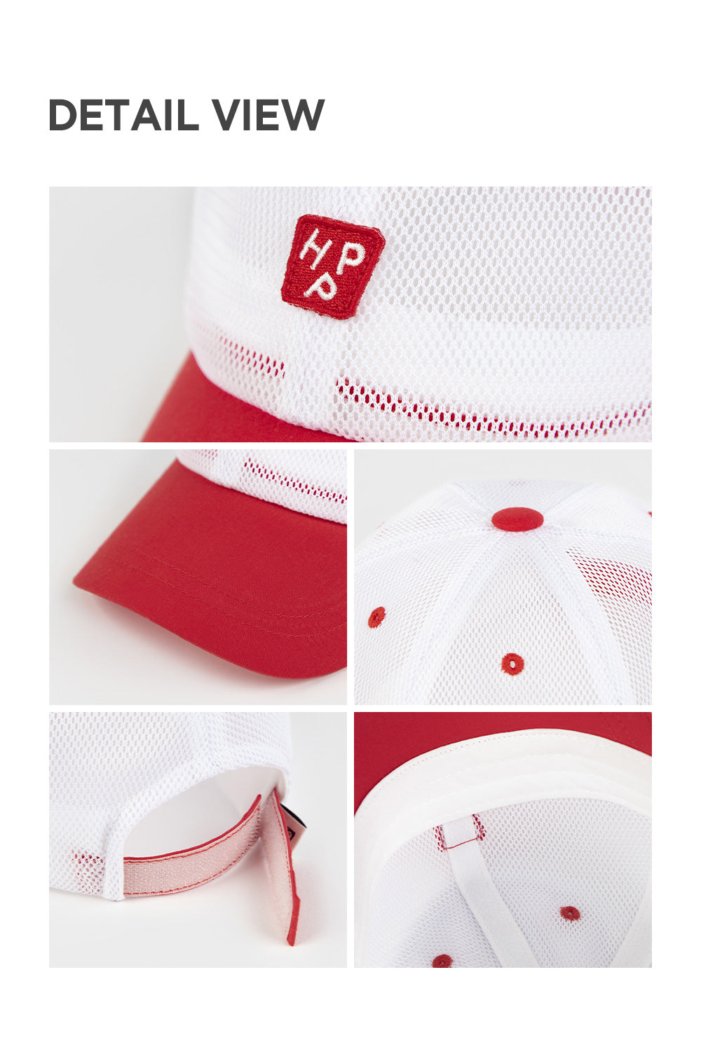 HPP all mesh baby ball cap