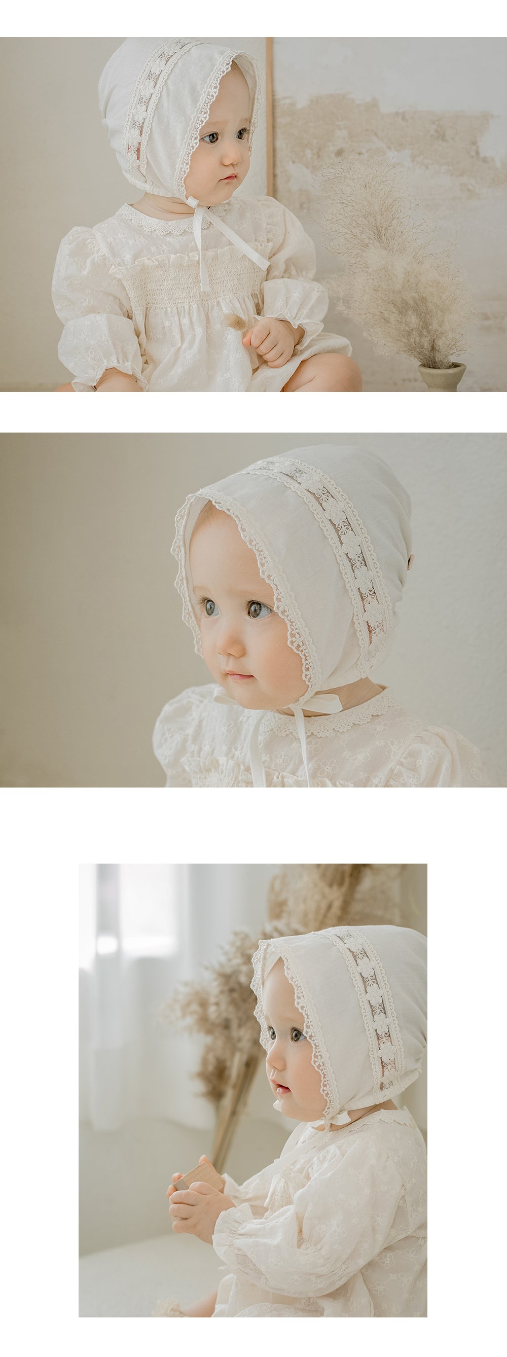 Jumi baby bonnet