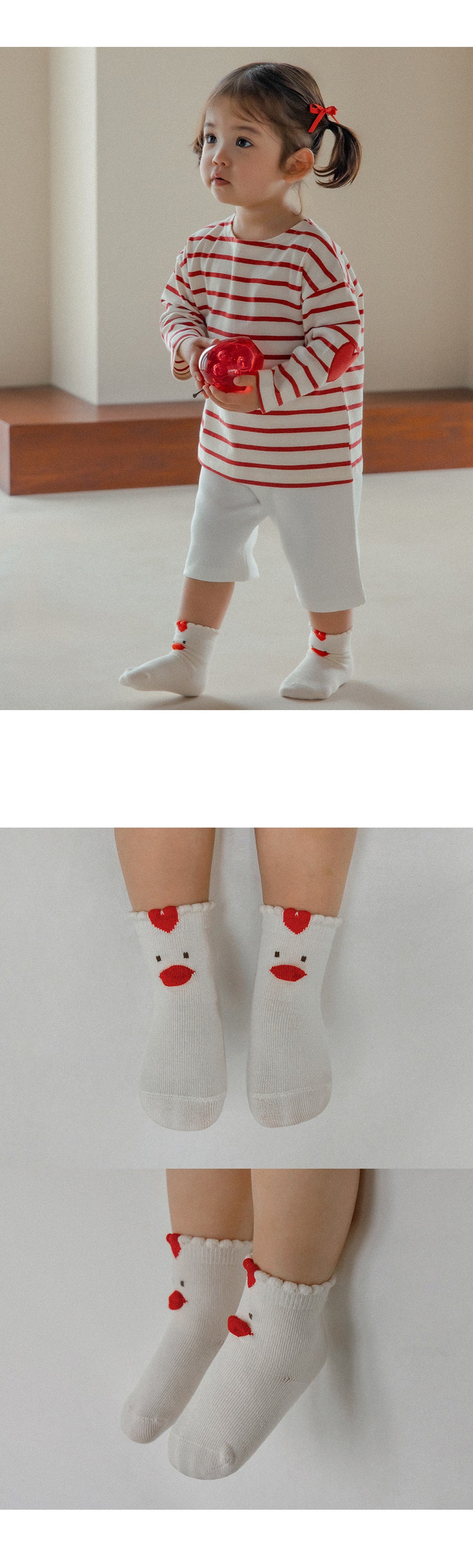 Kkomong baby socks