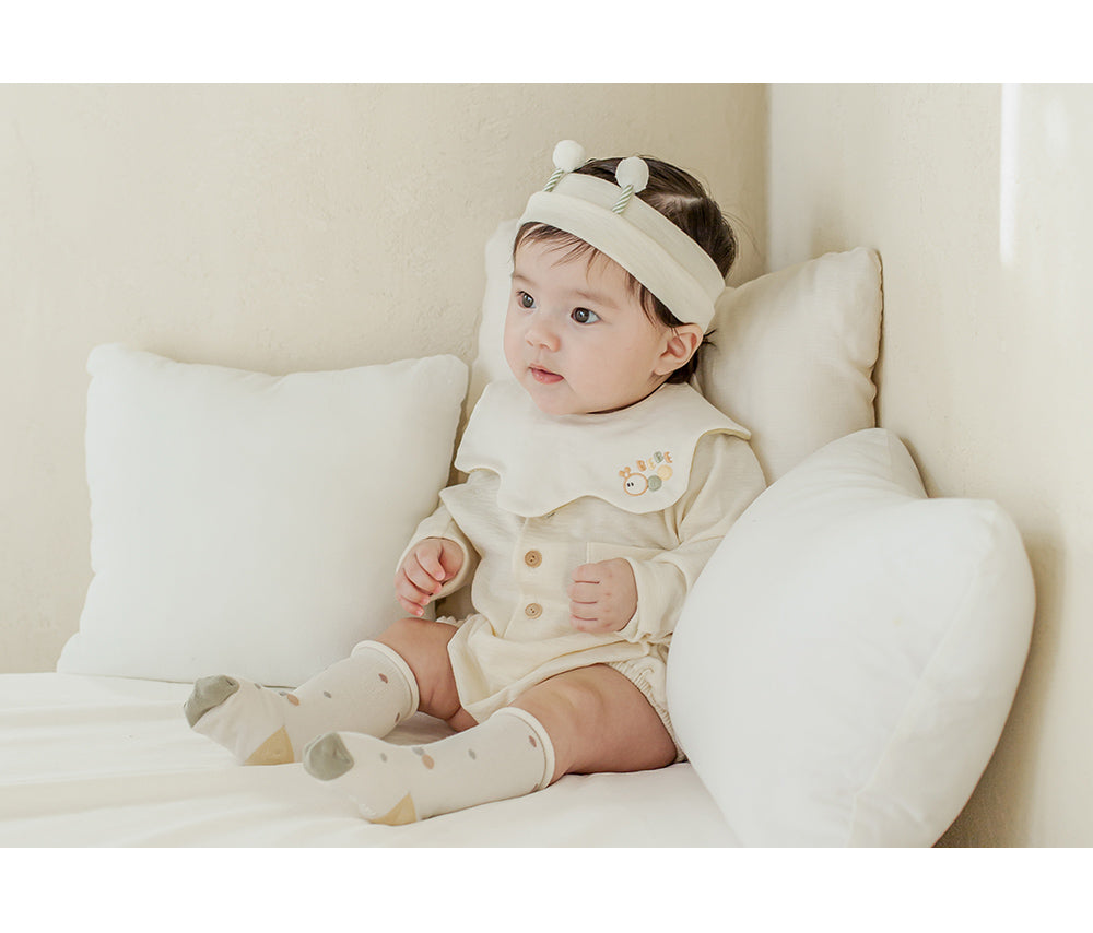 Lanya rolling baby knee socks