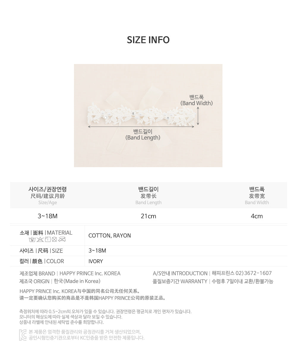 Lilian Lace Hairband