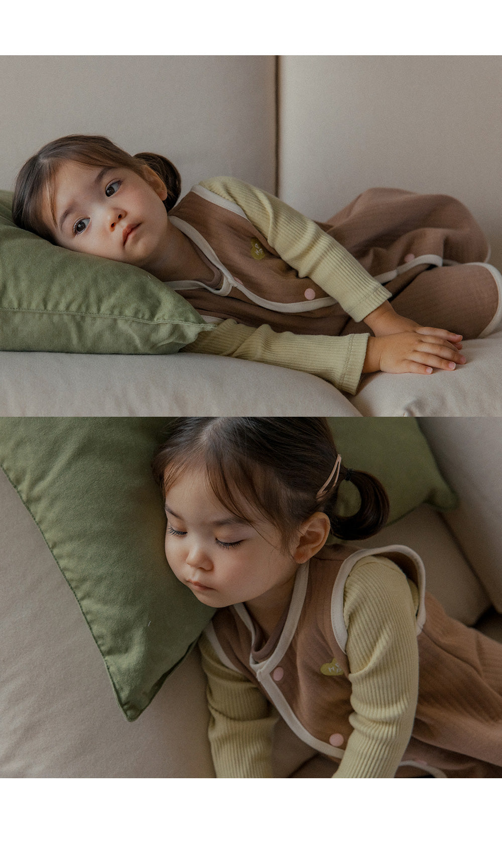 Line Dream baby sleeping vest