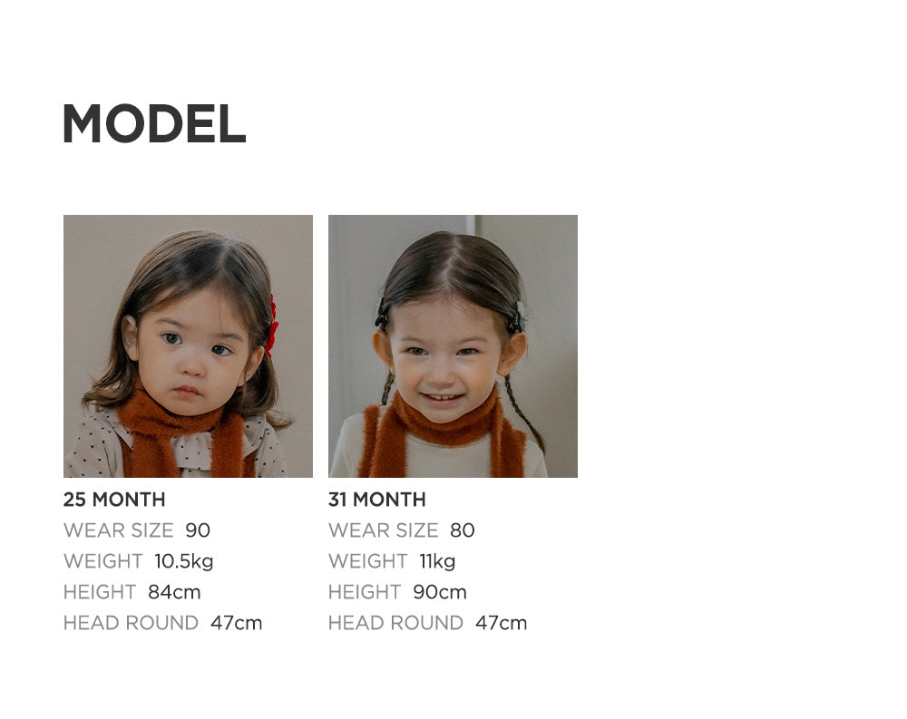 Mielo Knit Baby Bustier Set