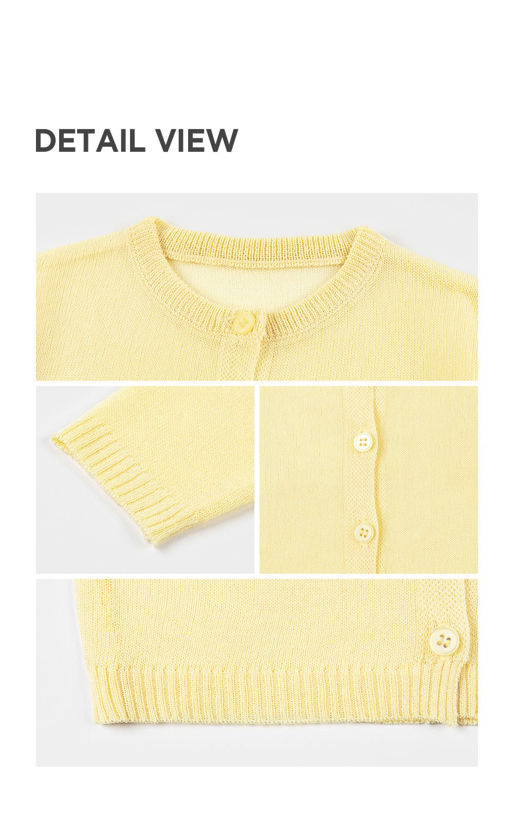 Mine Knit baby cardigan