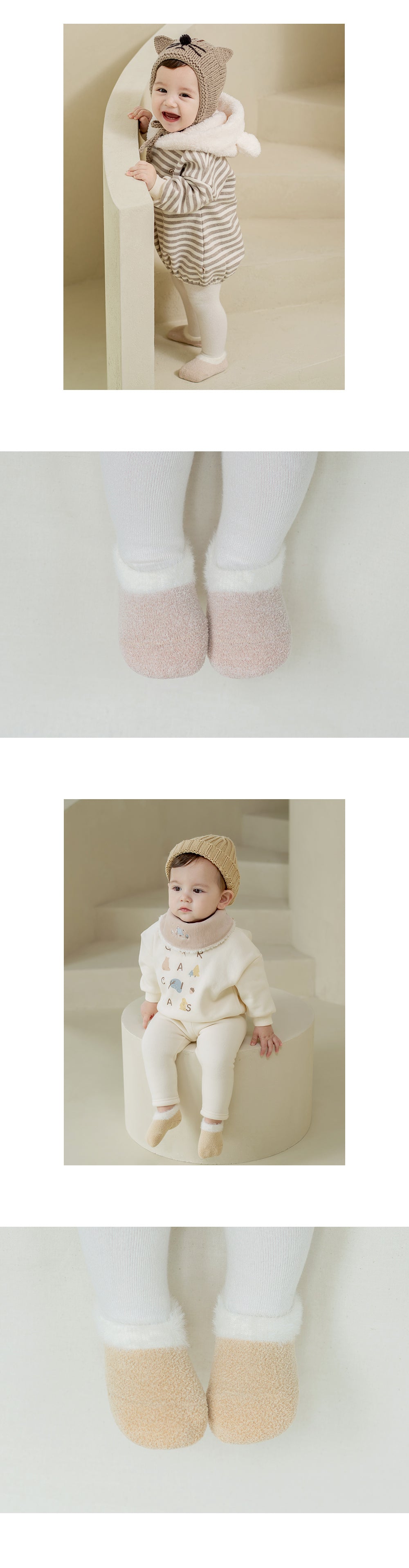 Muhly Winter Baby Boat Socks Set