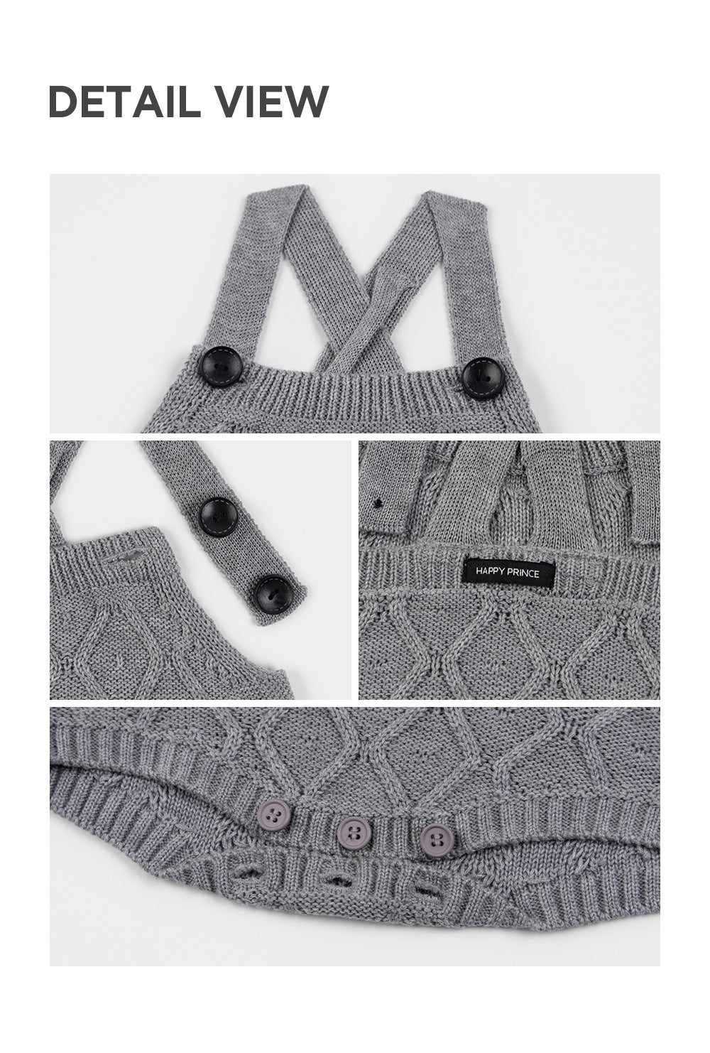 Nevi knit baby suit