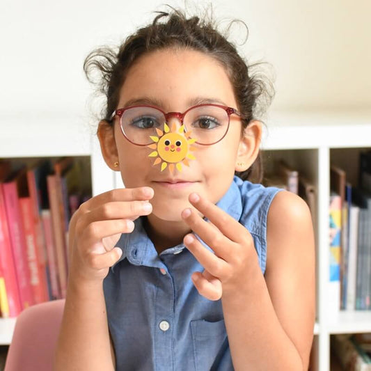 Poppik - Stickers Mini Poster + 27 Stickers The Garden – Yellow (3-8 years)