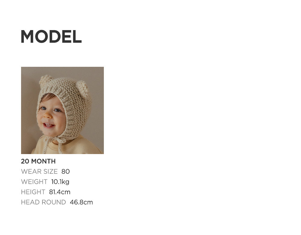 Pudding baby fleece lined sweatshirt