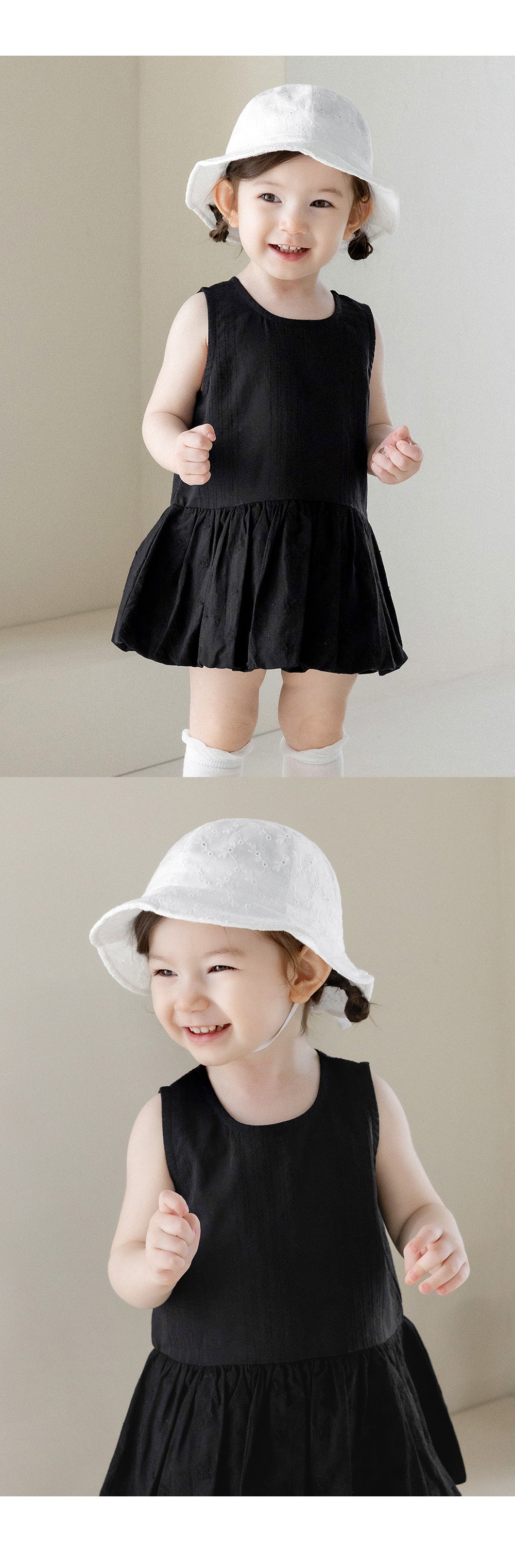 Romia eyelet baby sun hat