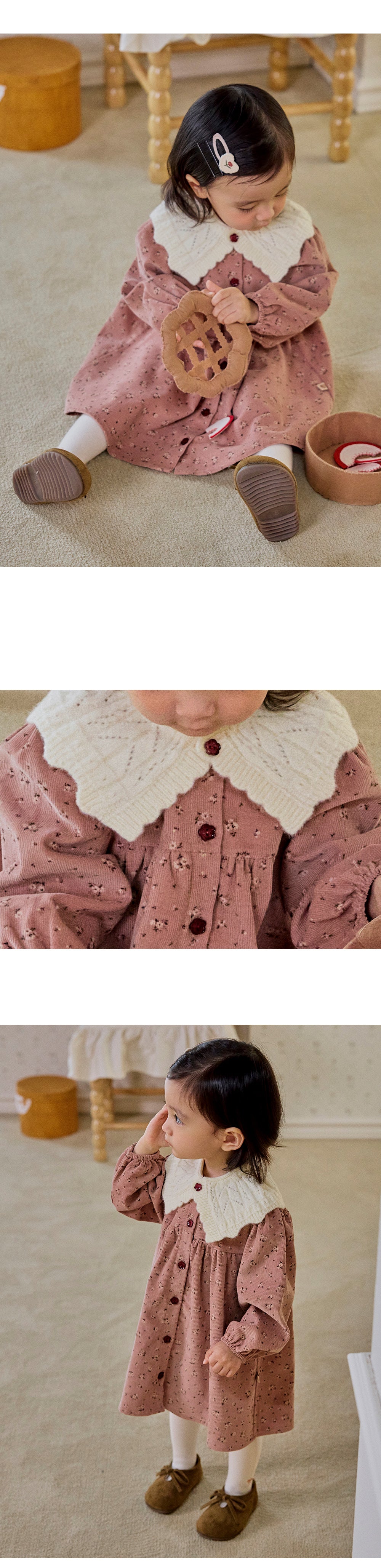 Selena Baby Dress & Cape Set