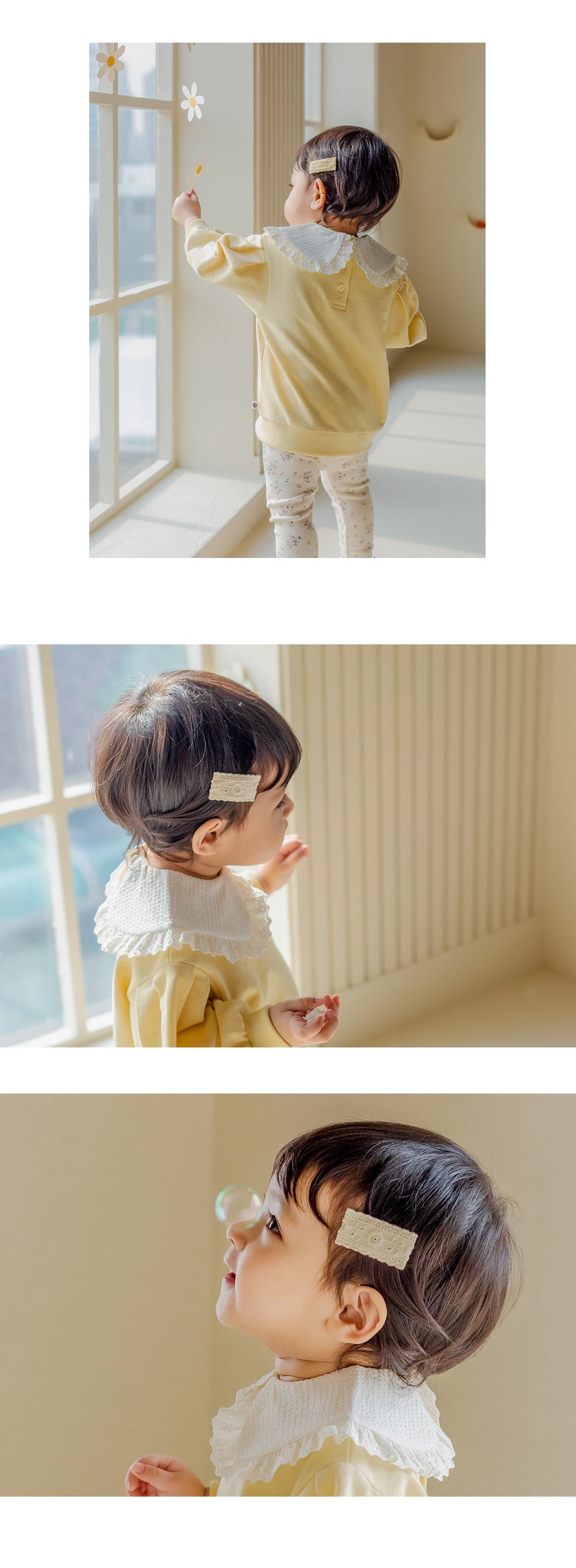 Soma baby barrettes set