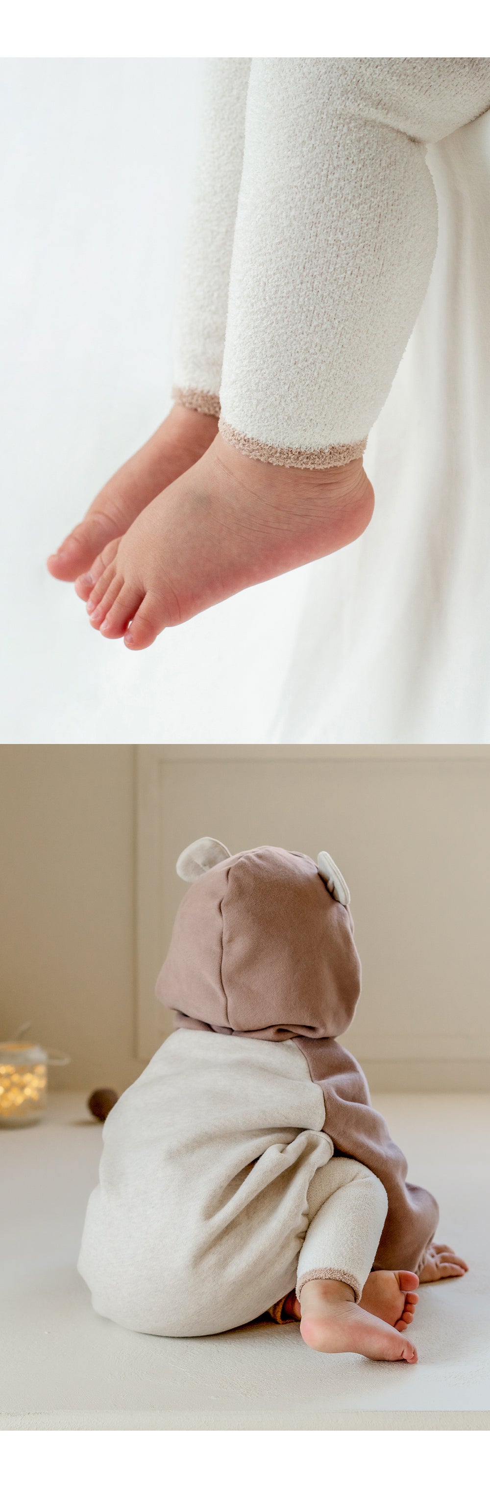 Tama winter baby leggings set