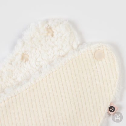 Mir snow baby banana bib