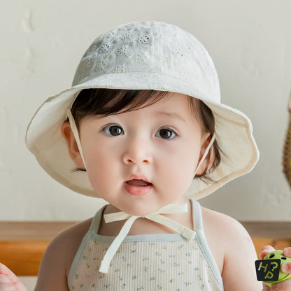 Marshall Eyelet Baby Sun Hat