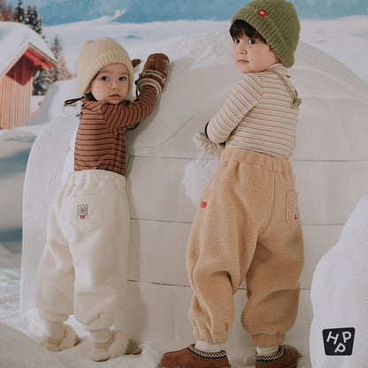 Fluffy Baby Fleece Pants
