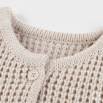 Linda knit baby cardigan