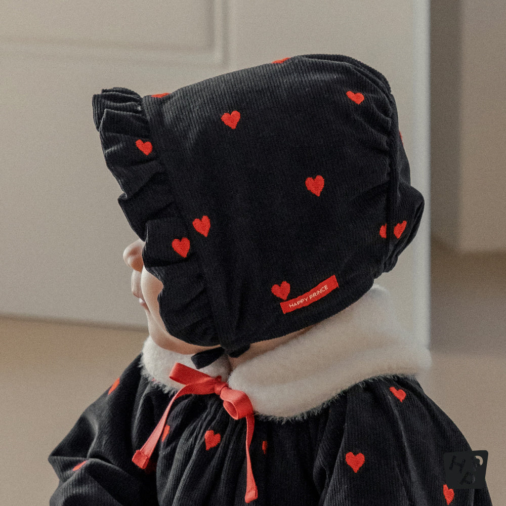 Lilu Corduroy Baby Bonnet