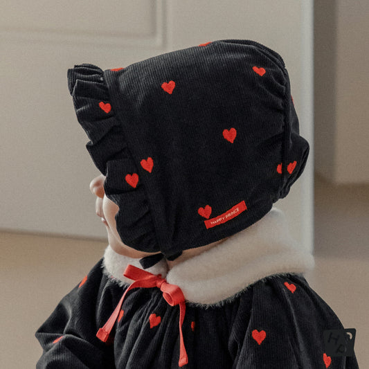 Lilu Corduroy Baby Bonnet