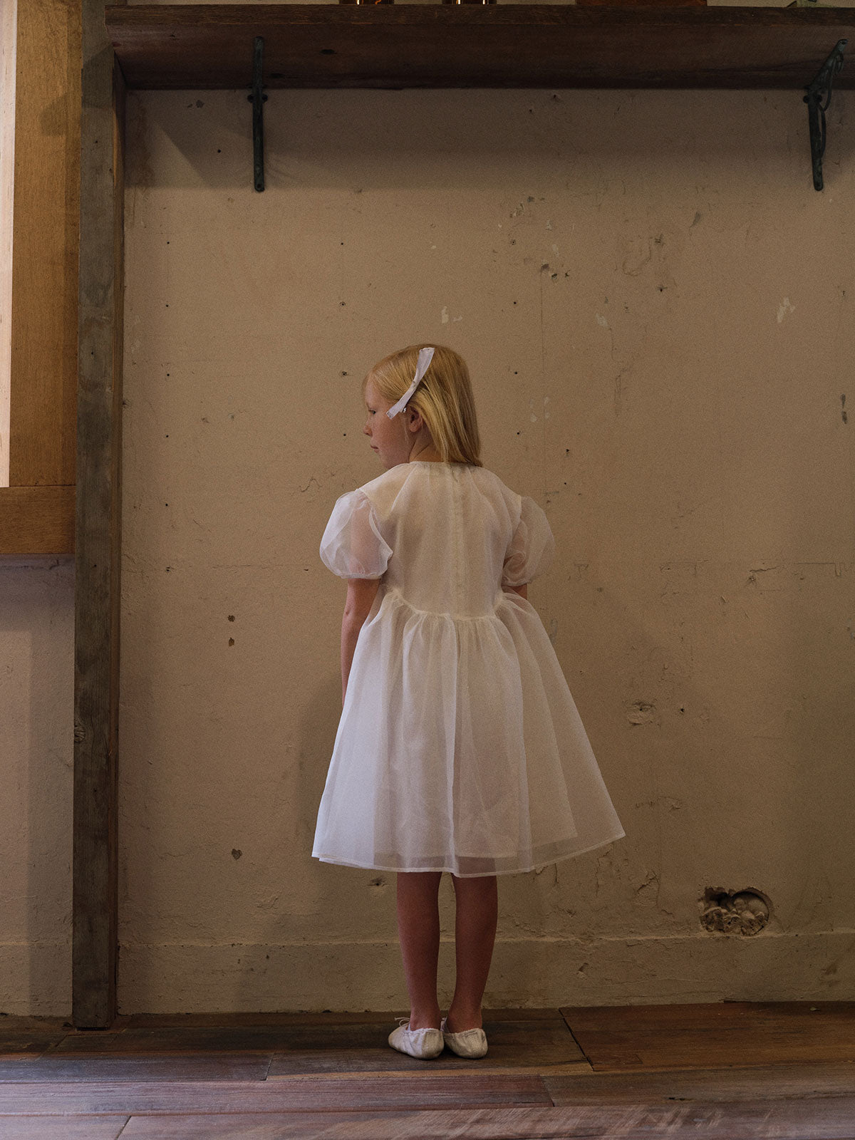 Ella Layered Dress - White