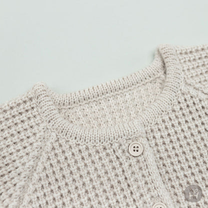 Linda knit baby cardigan