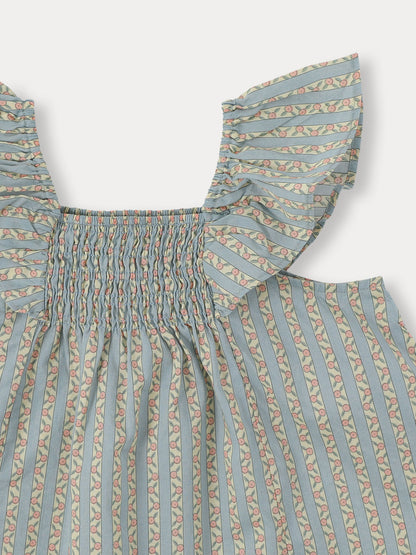 Cherish Smocking Frill Blouse