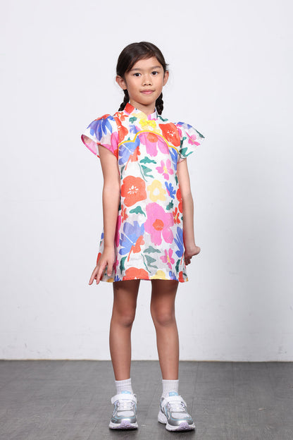 ROSSIE Girls' Organza Cheongsam