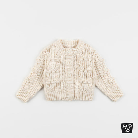 Bobo Knit Baby Cardigan